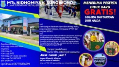 Brousur MTs Nidhomiyah