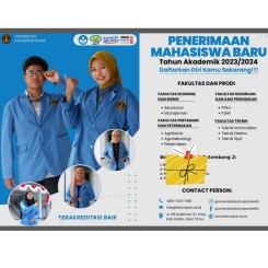 Kuliah Gratis Segera daftarkan diri anda